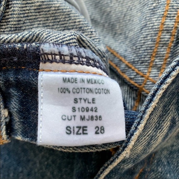 Denim high waisted shorts - Picture 4 of 4